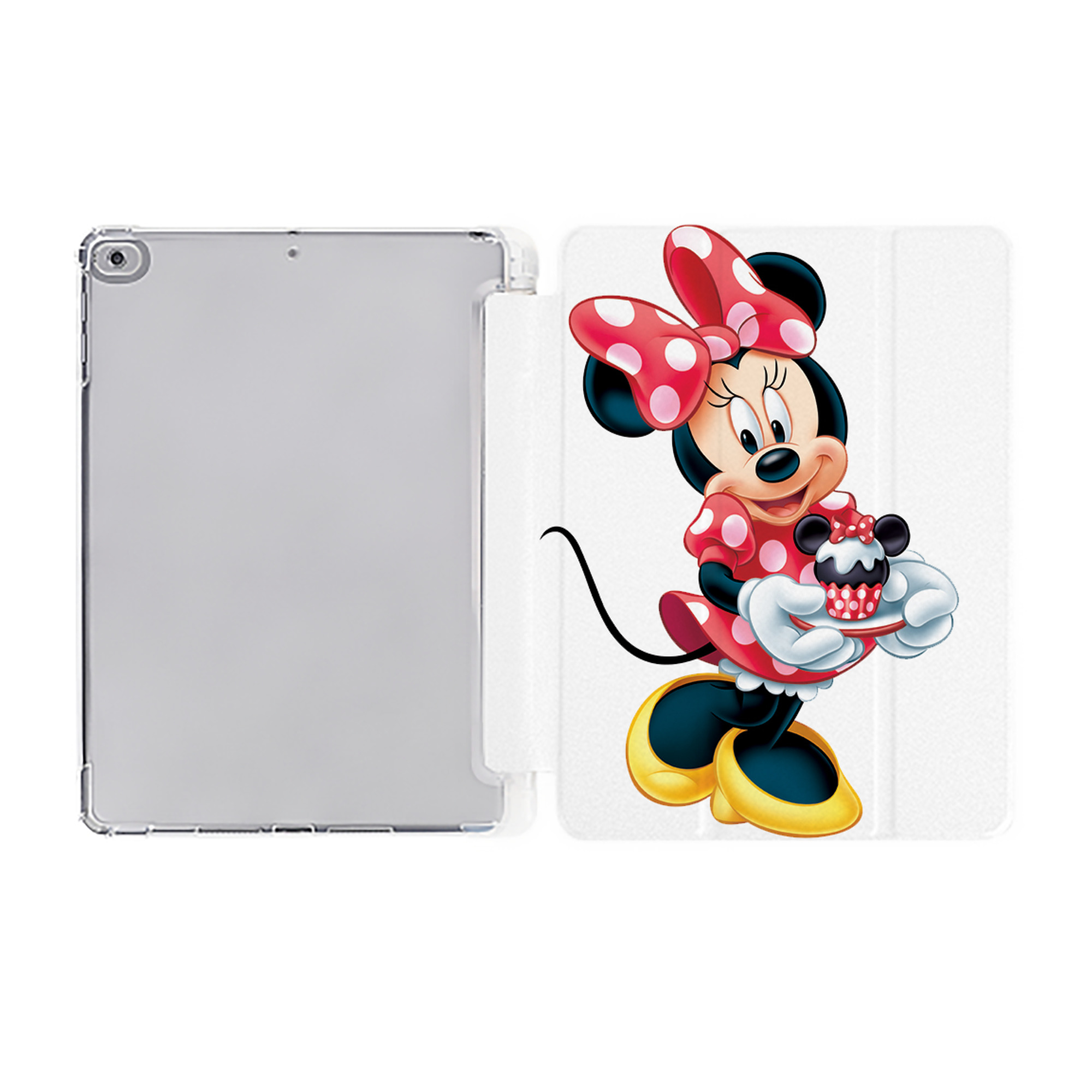 （画像用） ミッキーマウス Mickey Mouse IPad ケース ペン収納付き 三つ折りスタンド PUレザー×シリコン 対応機種9.5/10.5/10.9インチ